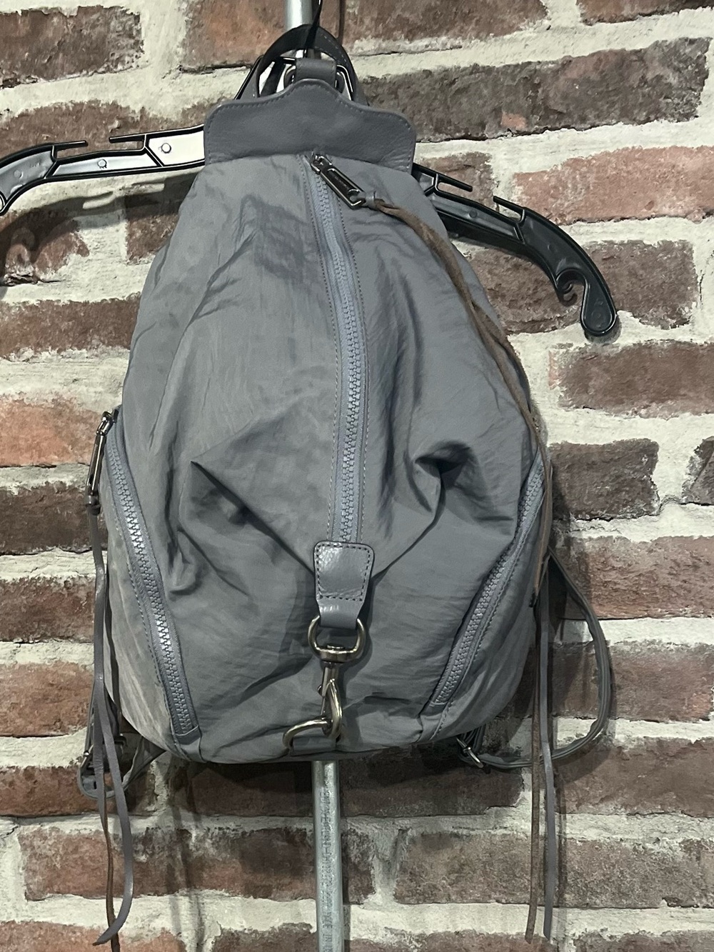 Rebecca Minkoff gray Julian nylon
backpack - Picture 4 of 16